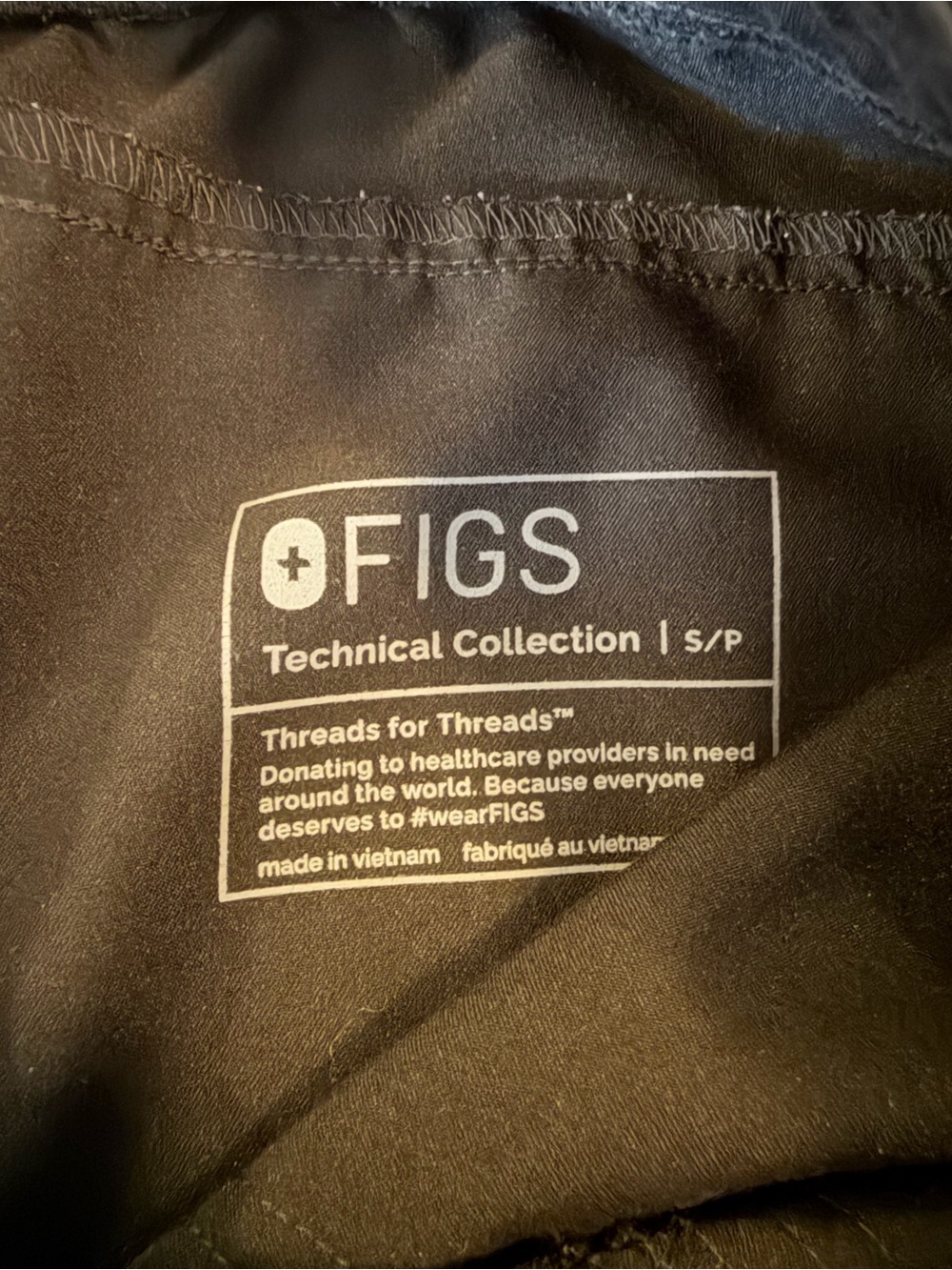 Figs Isabel High-Rise Wide-Leg Scrub Pants - Picture 4 of 5